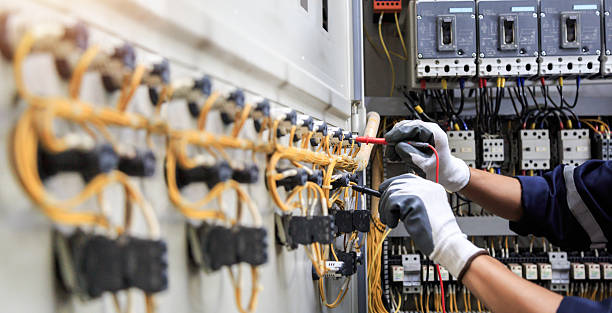 Professional Electrician technician working in Koontz Lake, IN
